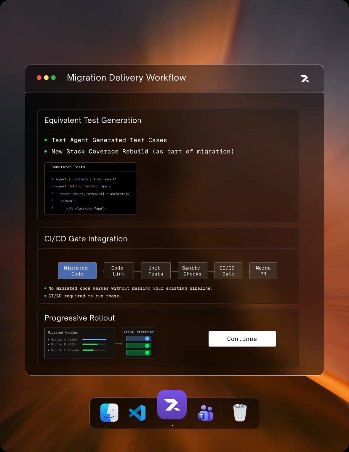 Validated delivery preview