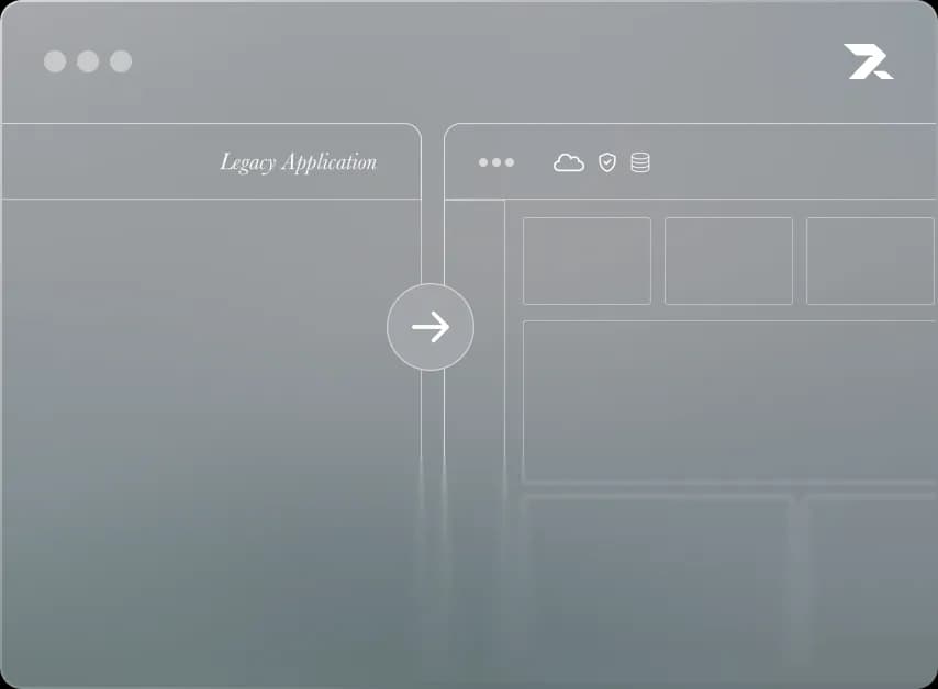 Migrate legacy applications